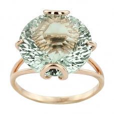 Кольцо 1099 Аметист зеленый