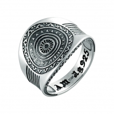Кольцо 2204 Серебряные кольца и печатки