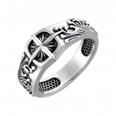 Кольцо 2208 Серебряные кольца и печатки
